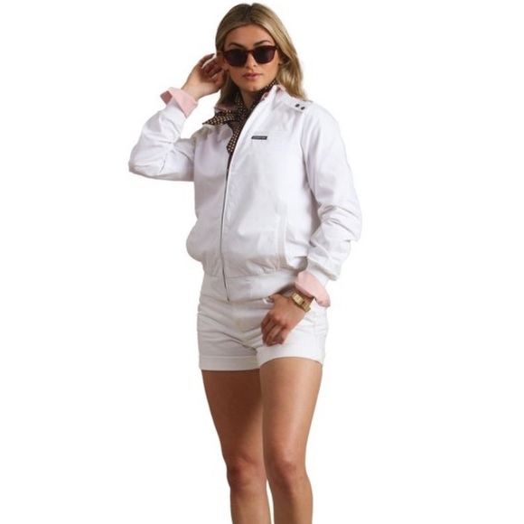 MEMBERS ONLY White Classic Iconic Racer Jacket - Picture 4 of 14